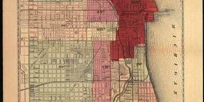 Mapa da grande Chicago fire
