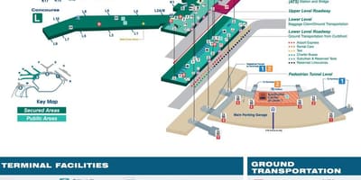 O'Hare international airport mapa